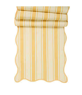 Juliska Cabana Stripe 18" x 90" Table Runner - Sunshine