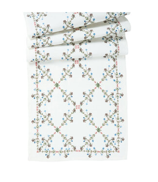 Juliska Villa Seville 18" x 90" Table Runner - Chambray