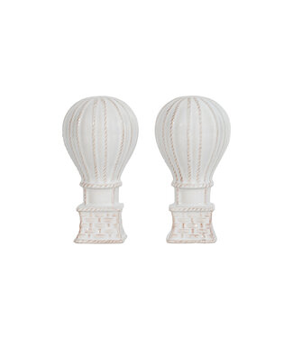 Juliska L'Amour Toujours Hot Air Balloon Salt and Pepper Shakers