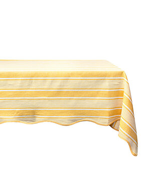 Juliska Cabana Stripe 60" x 120" Tablecloth -Sunshine