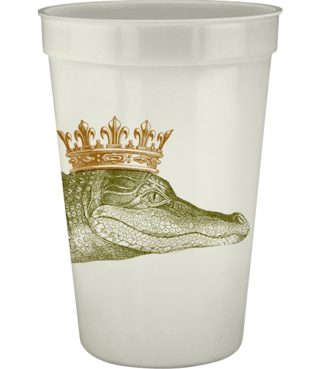 King Gator 16oz Pearlized Cups - Sleeve of 12