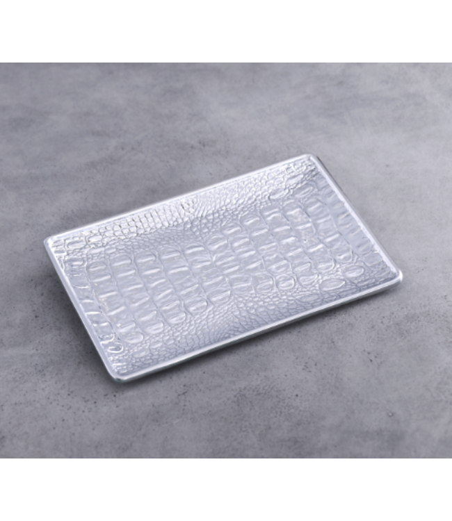 PIELES Small Croc Tray
