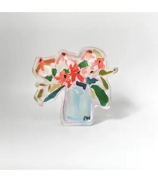 Lauren Dunn Wildflowers Acrylic Bloom Block | Bitty Block