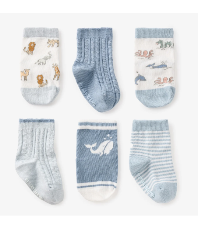 World Traveler Socks 6 Pack