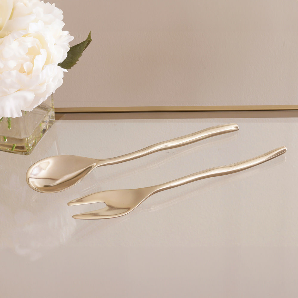 Beatriz Ball Sierra Modern Maia Salad Servers main image 0