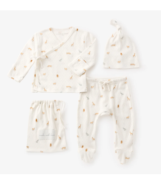 Elegant Baby Multicolor Safari 3 Piece Bag Set Newborn