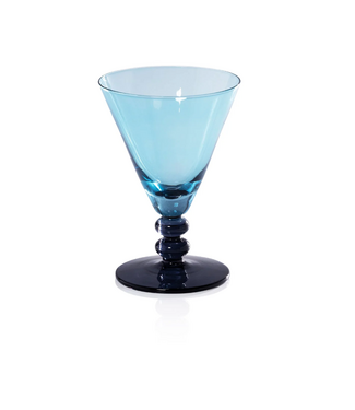 Zodax Night Blue/Aqua Two-Tone Glass