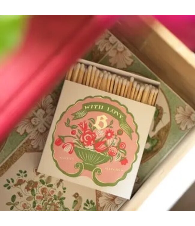 Archivist X Blumenhaus Flower | Square - Safety Matches