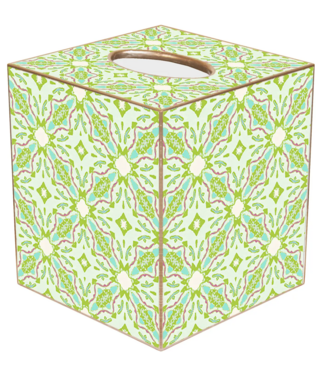 Marye-Kelley Lagos Green Laura Park Tissue Box