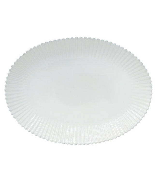 White Pearl Oval Platter