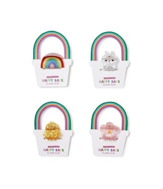 Two's Company Claw Hair Clip on Gift Card Assorted