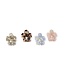 Marbled Flower Claw Clip