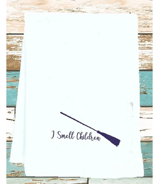 Monique Perry I Smell Children Tea Towel