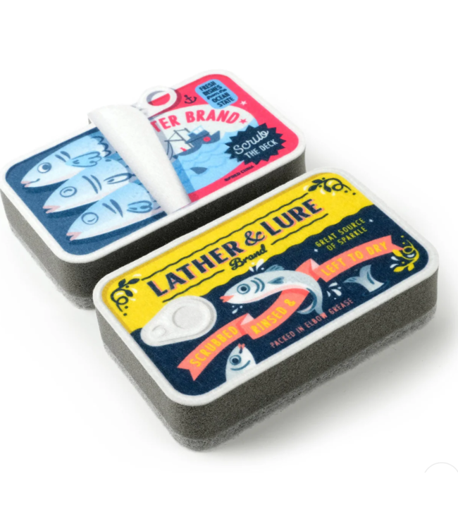 Lather and Lure Sponges