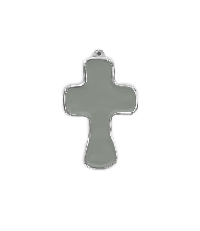 ENCANTO Athens Cross Ornament (Pewter)