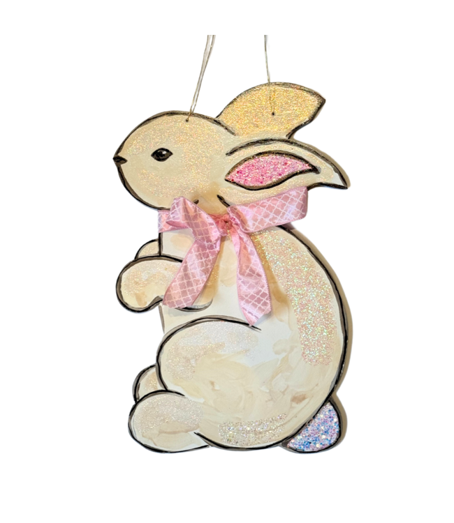 Cynthia Colls Bunny Door Hanger