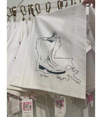 Monique Perry The Boot Tea Towel