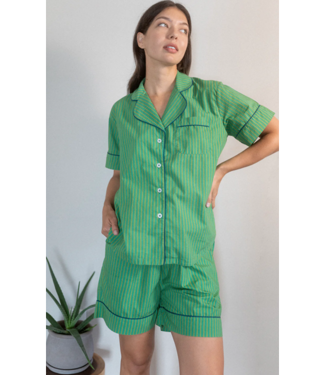 Lucky Green Pajama Set