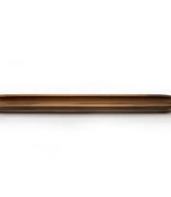 Ironwood Olive Canoe Acacia Wood 16''