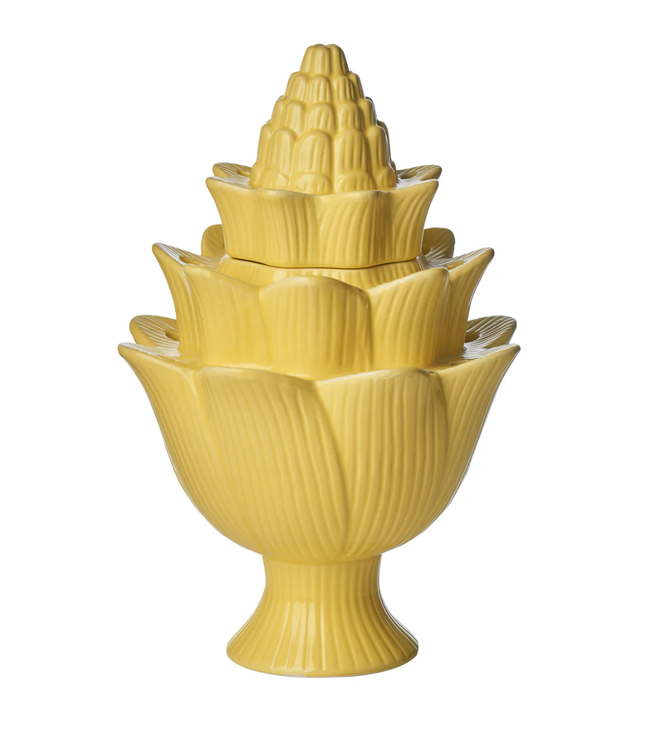 Tulipiere Artichoke Yellow Large