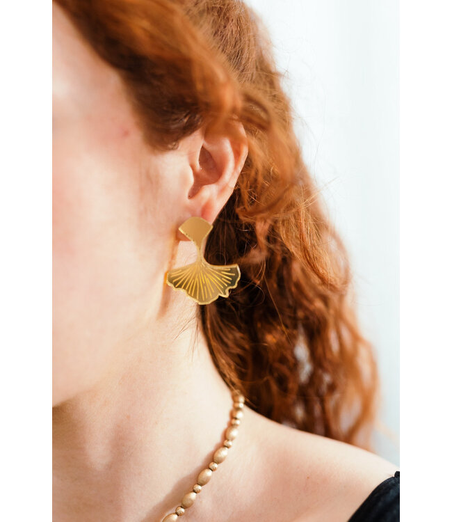 Ginkgo Earrings