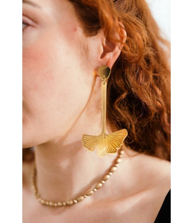 Ginkgo Earrings