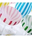 S/4 Stripe Hand-Painted Coupe Glass