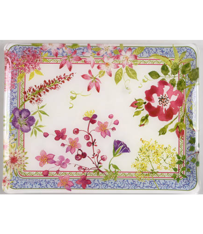 Acrylic Serving Tray Millefleurs Large