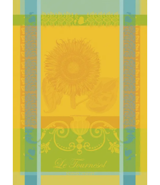 Garnier Thiebaut Le Tournesol Soleil Jacquard Kitchen Towel
