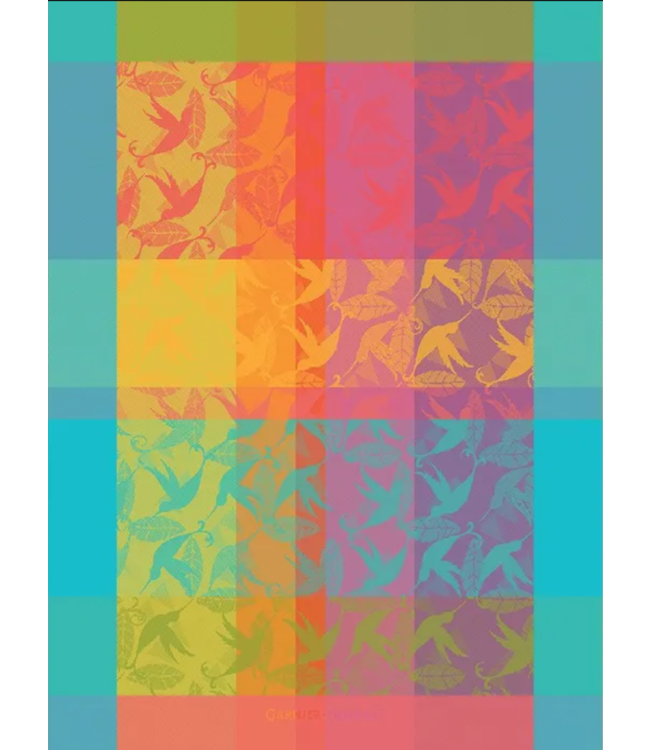Mille Colibris Tor Antilles Kitchen Towel 22"x30"