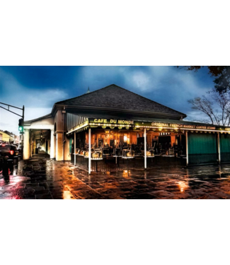 James Macaluso Cafe du Monde Night Small