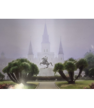 James Macaluso Jackson Square Foggy 5x7