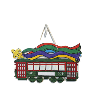 Cynthia Kolls Streetcar Door Hanger