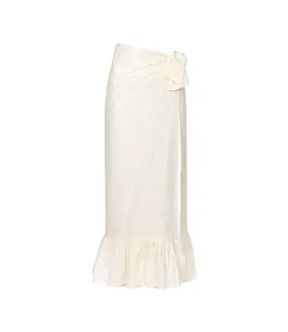 Sunshine Tienda Ivory Eyelet Vienna Sarong