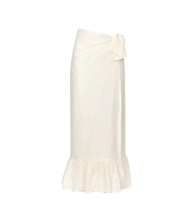 Ivory Eyelet Vienna Sarong