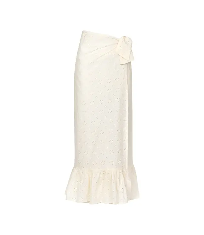 Ivory Eyelet Vienna Sarong