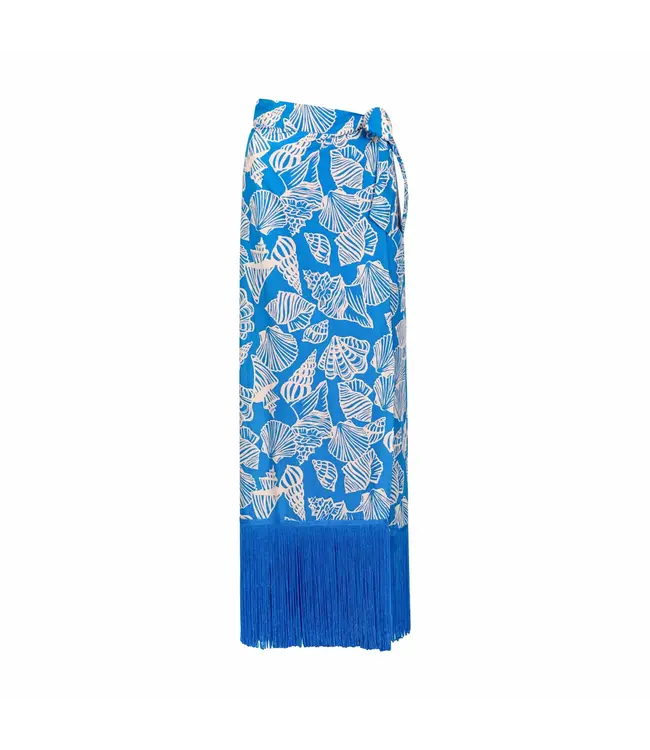 Mermaid Ruby Fringe Sarong