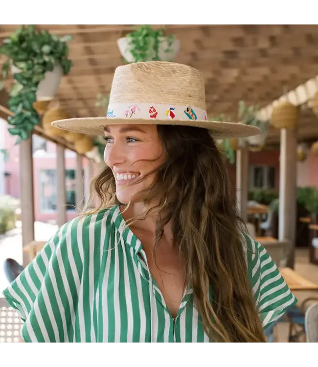 Sandbar Palm Hat M/L