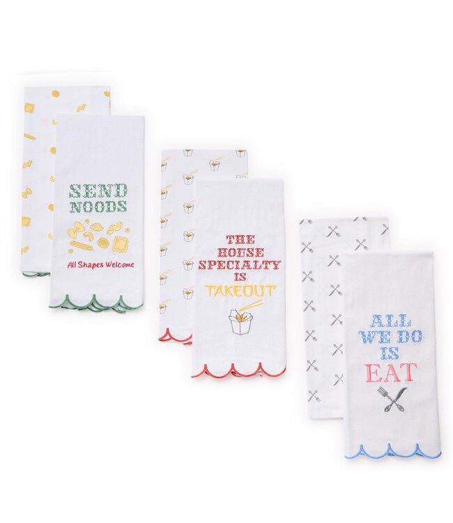 Eating Kitchen Dish Towel