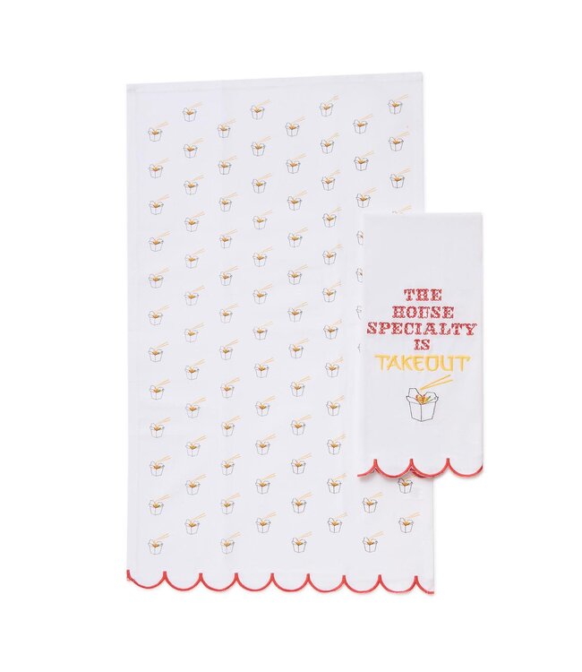 Eating Kitchen Dish Towel