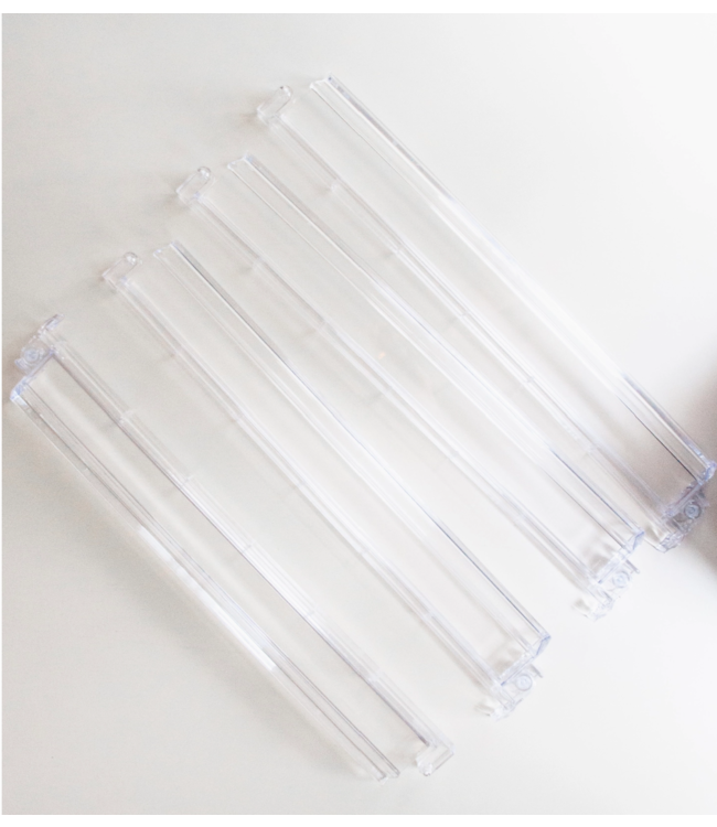 Clear Acrylic Rack and Pusher Set