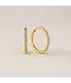 Evie 20mm Hoops - Gold (Waterproof)