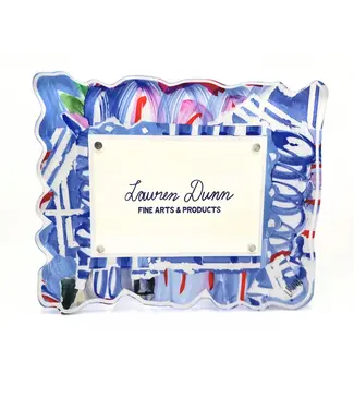 Lauren Dunn Blue Whimsy Acrylic Frame