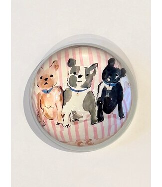 Saint Austin Company Frenchie Paperweight