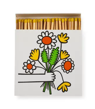 Archivist Gallery Bunch of Flowers Safety Matches