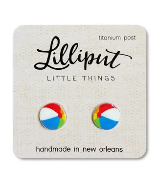 Lilliput Little Things Beach Ball Earrings