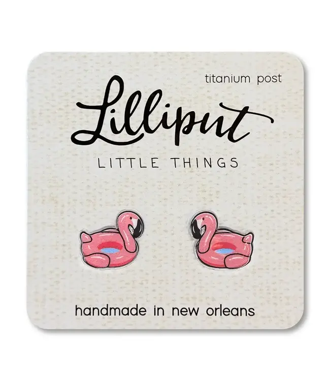 Flamingo Pool Party Earrings