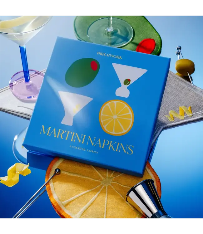 Martini Napkins s/4