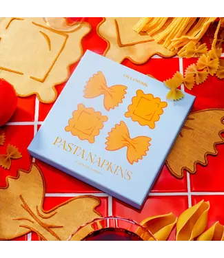 Piecework Puzzles Pasta Napkins s/4