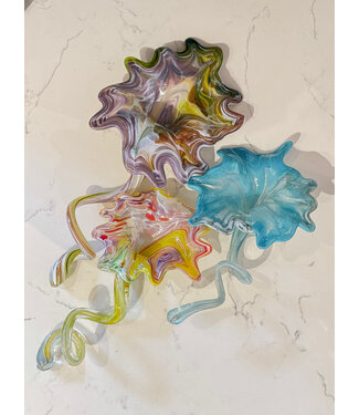 Ridge Walker Glass Ridge Walker Swirl Stemmed Flower